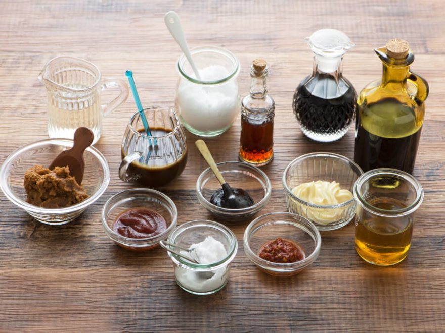 さまざまな調味料